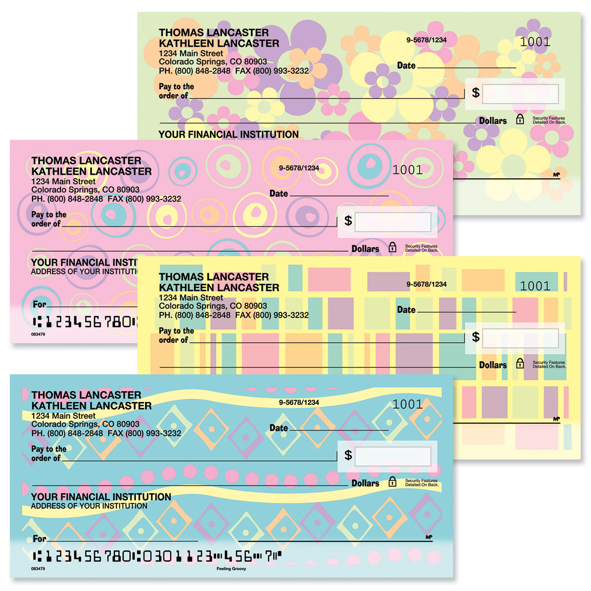 Feeling Groovy Checks | Current Catalog