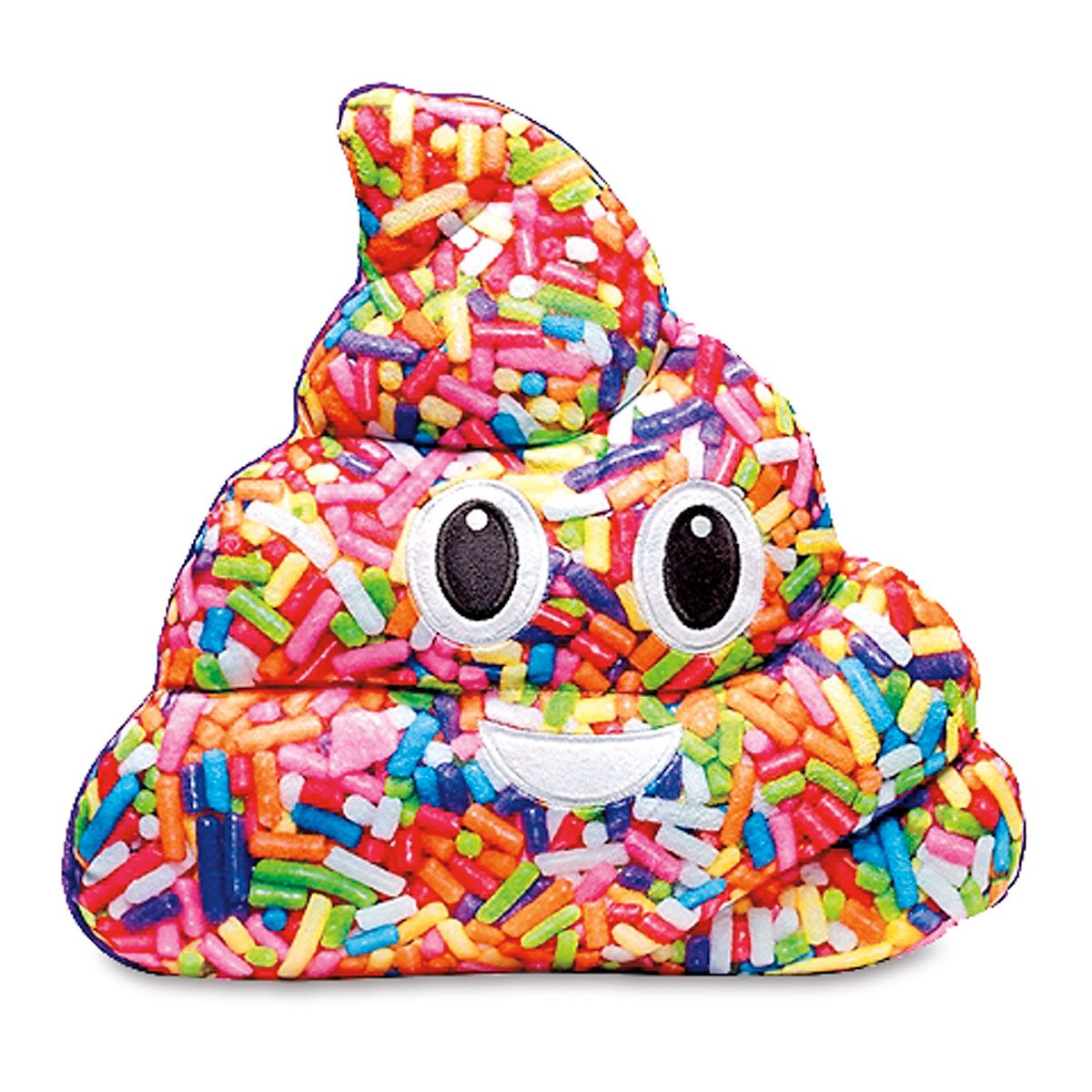 poop emoji pillow pink