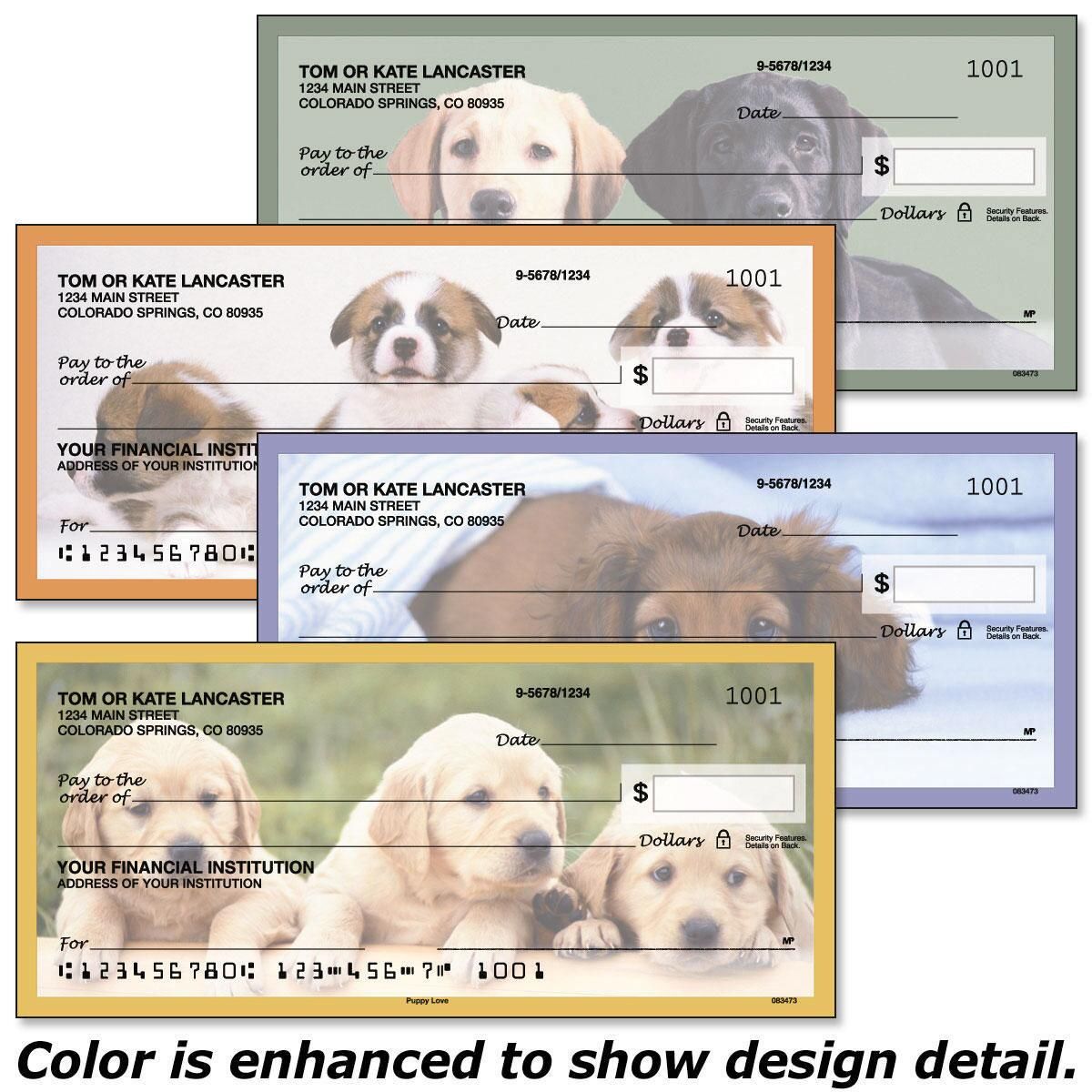 puppy love checks from Current Checks