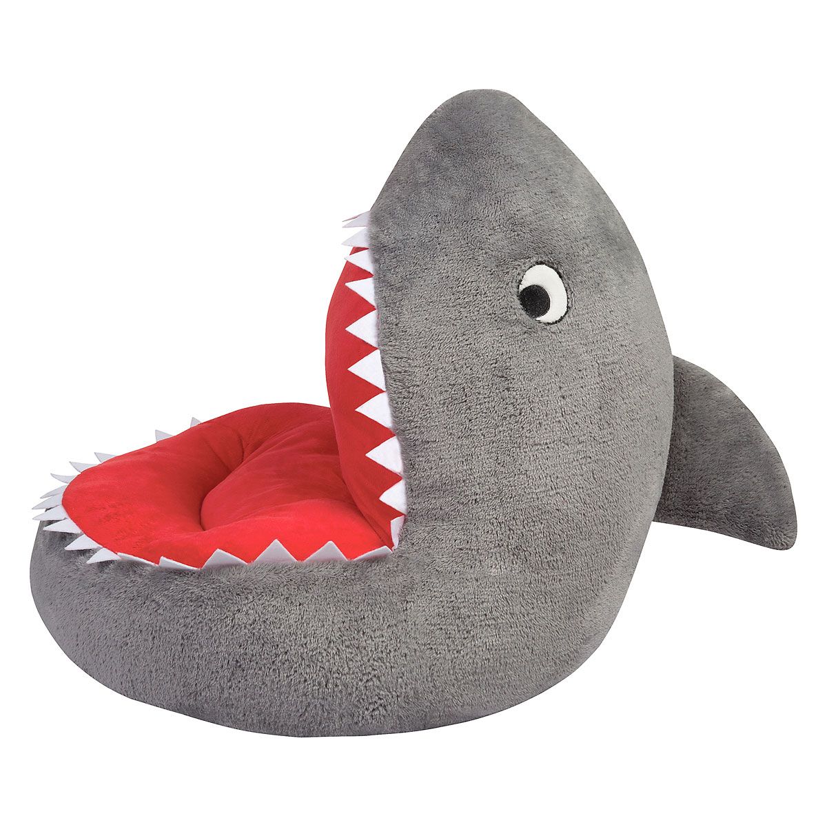 plush shark chair