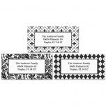 Black and White Address Labels  (3 designs)