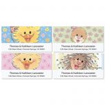 Suzy's Smiles by Suzys Zoo®  Deluxe Address Labels  (4 designs)
