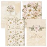 Bouquet Anniversary Wishes Cards