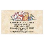 Pets Designer Business Cards