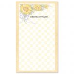 Sunflower Bouquet Notepad