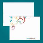 Fantasia Personalized Correspondence Cards
