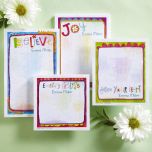 Sprouted Wisdom Personalized Memo Pad Set