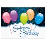 Birthday Balloons Birthday Cards & Seals