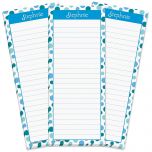 Zippy Dots Lined Shopping List Pads