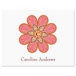 Flower Pop Personalized Note Cards