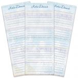 Mixed Blossoms Lined Shopping List Pads