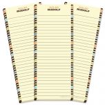 Renegade Lined Shopping List Pads
