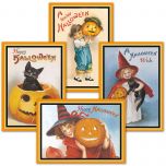 Victorian Halloween Cards