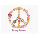Peace Sign Note Cards