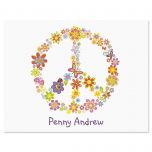 Peace Sign Note Cards