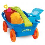 Kids Personalized Plastic Wagon & Toys Set