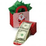Happy Santa Money Dispenser & Gift Box Set