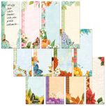 Floral Magnetic Shopping List Pads Value Pack