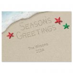 Warm Weather Holiday  Personalized Classic Christmas Cards