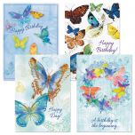 Butterfly Riot Birthday Cards and Seals