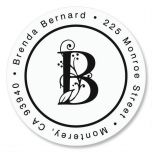 Formal Initial Round Address Label