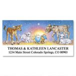 Away In A Manger Deluxe Address Labels