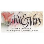 Mr & Mrs Deluxe Address Labels