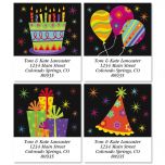 Birthday Select Address Labels  (4 Designs)