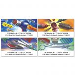 Good Hair Day Deluxe Address Labels  (4 designs)