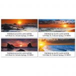 Dramatic Shores Deluxe Address Labels  (4 designs)