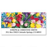 Beautiful Bouquets Deluxe Address Labels  (8 designs)