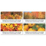 Autumn Beauty Deluxe Address Labels  (4 Designs)