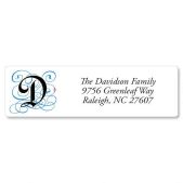 Monogram Address Labels & Initial Labels | Current Catalog