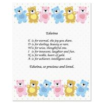 Name Poems, Personalized Kids Name Poems | Current Catalog