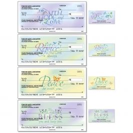 Expressions Of Faith® Duplicate Checks with Matching Address Labels