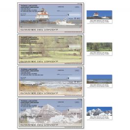 Scenes Of America Duplicate Checks with Matching Address Labels