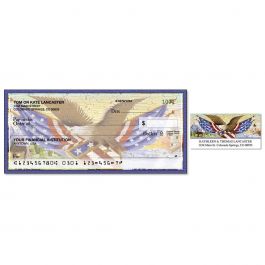 American Eagle Single Checks With Matching Address Labels
