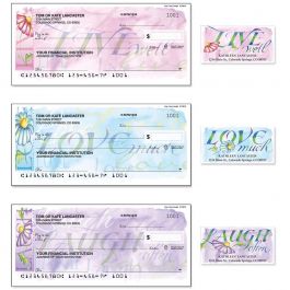 Live, Love, Laugh Duplicate Checks with Matching Address Labels