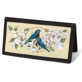 Birds & Blossoms  Checkbook Cover - Non-Personalized