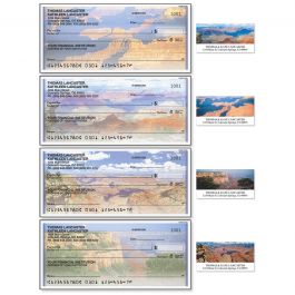 Grand Canyon Single Checks With Matching Address Labels