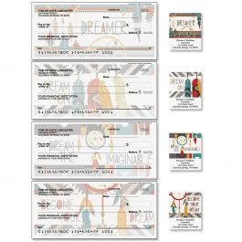Dreamcatchers Single Checks with Matching Labels
