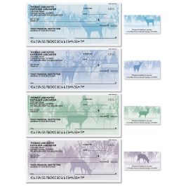 Wild Forest Single Checks with Matching Address Labels