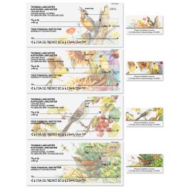 Songbirds Single Checks with Matching Address Labels