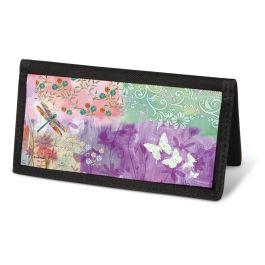 Vibrant Dragonflies Checkbook - Nonpersonalized