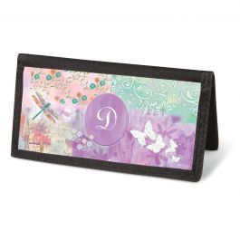 Vibrant Dragonflies Checkbook - Personalized