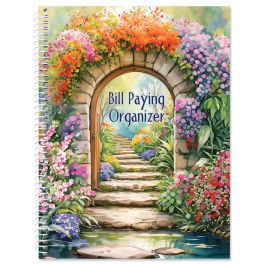 Secret Garden Bill Paying Organizer