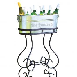 Personalized Beverage Tub & Stand