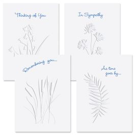 Moments Past Deluxe Sympathy Cards