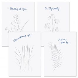 Moments Past Deluxe Sympathy Cards