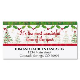 Whimsy Trees Deluxe Address Labels